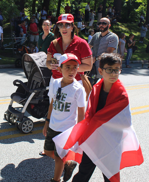 Lebanese Cultural Garden in Parade of Flags